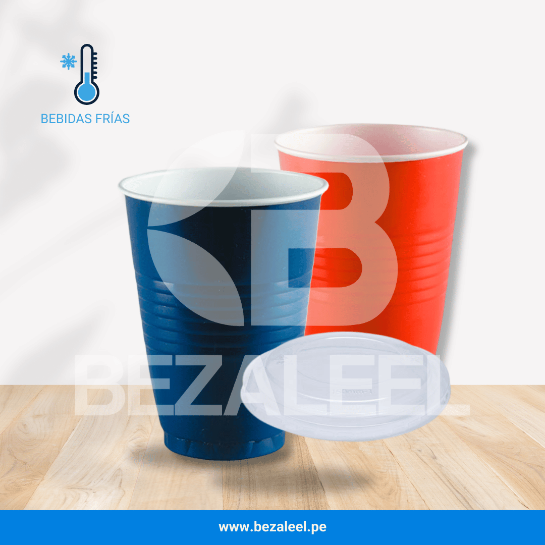 VASOS COLORES - PLÁSTICO RESISTENTE - Imagen 2