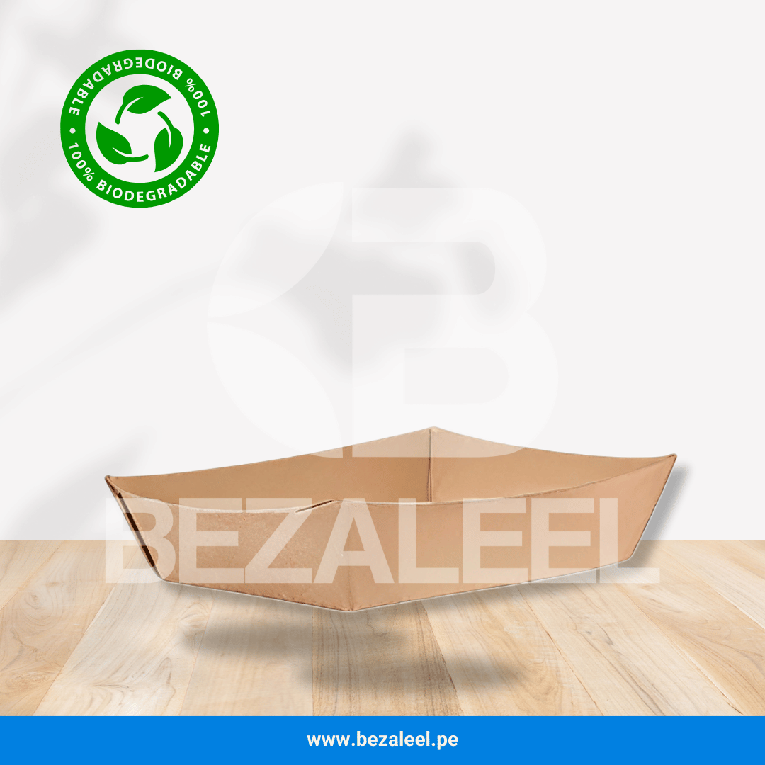 BANDEJA BIOFORM NATURAL N° 1 - BAGAZO DE CAÑA - Imagen 2