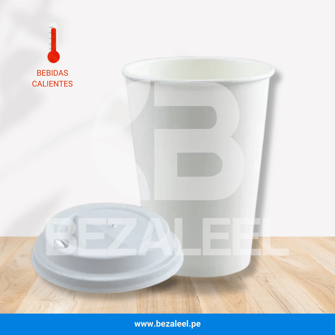 VASO POLIPAPEL BLANCO - BEBIDAS CALIENTES - Imagen 2