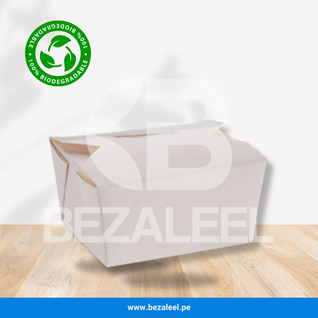 CAJA ALIMENTOS 26 Onz - BAGAZO DE CAÑA - Imagen 2