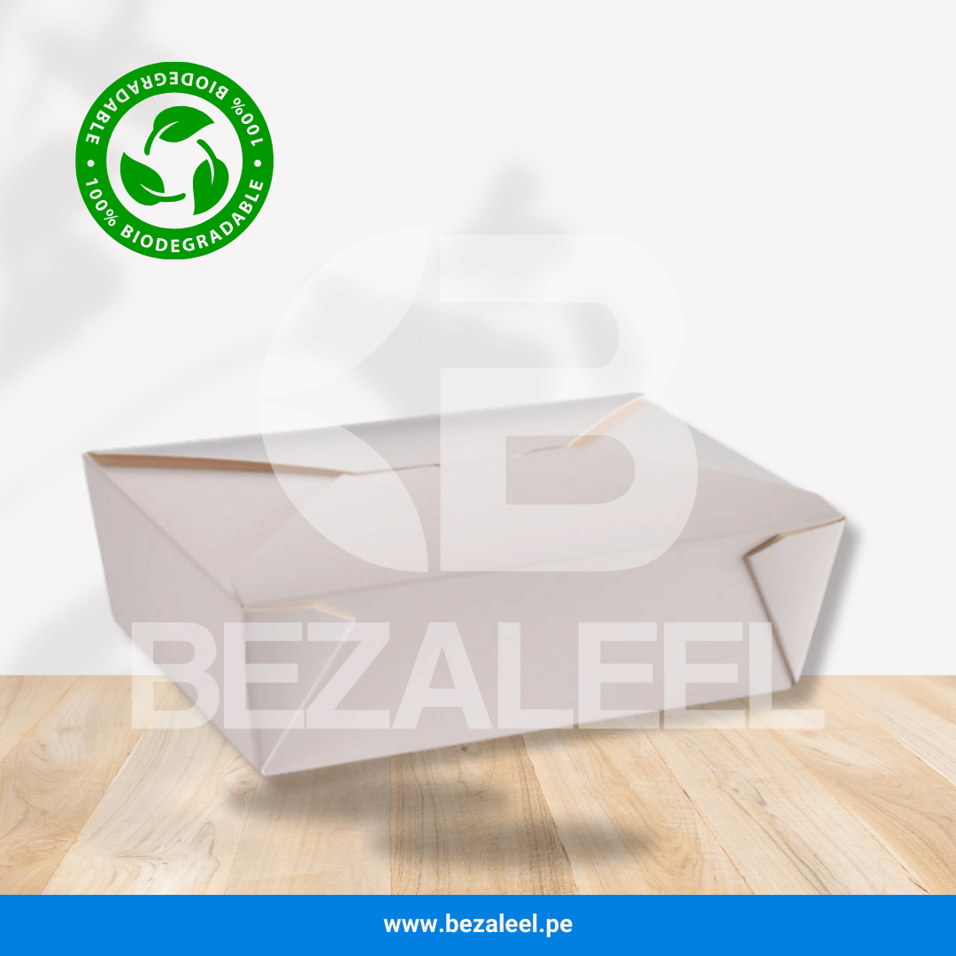 CAJA ALIMENTOS 66 Onz - BAGAZO DE CAÑA - Imagen 2