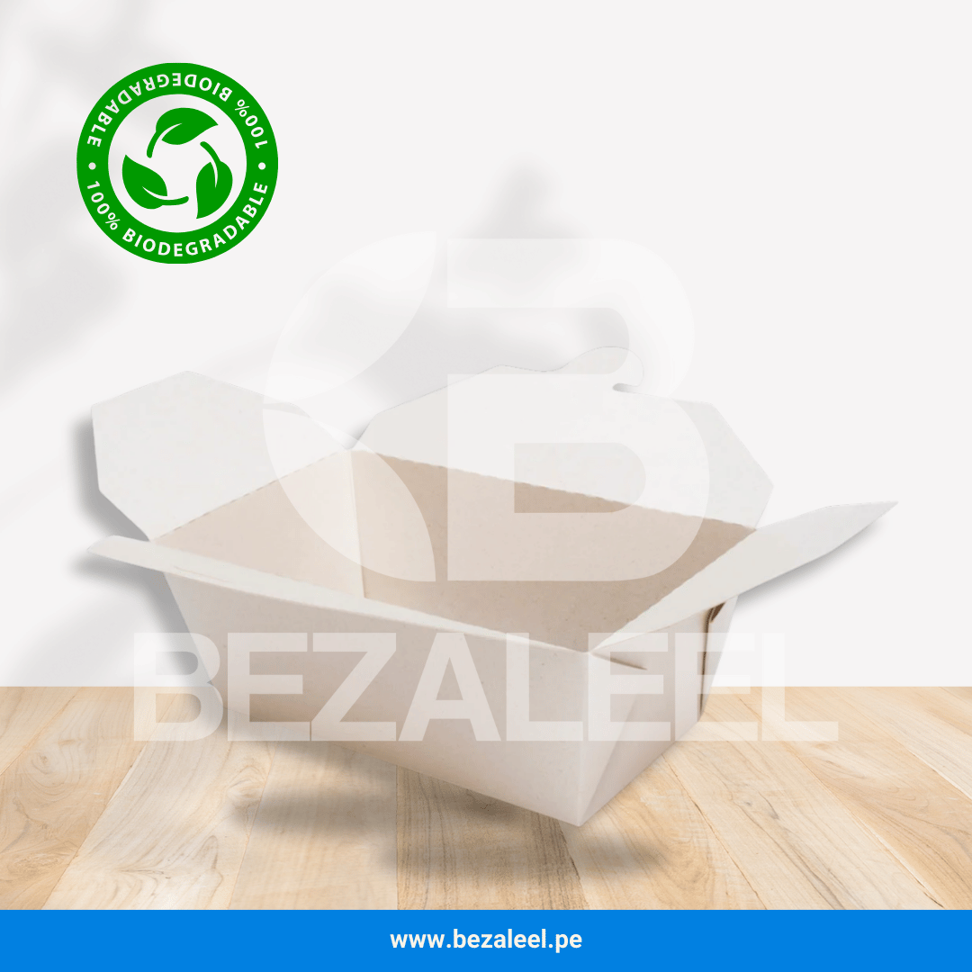 CONTENEDOR DELI BIOFORM 15 - BAGAZO DE CAÑA - Imagen 2