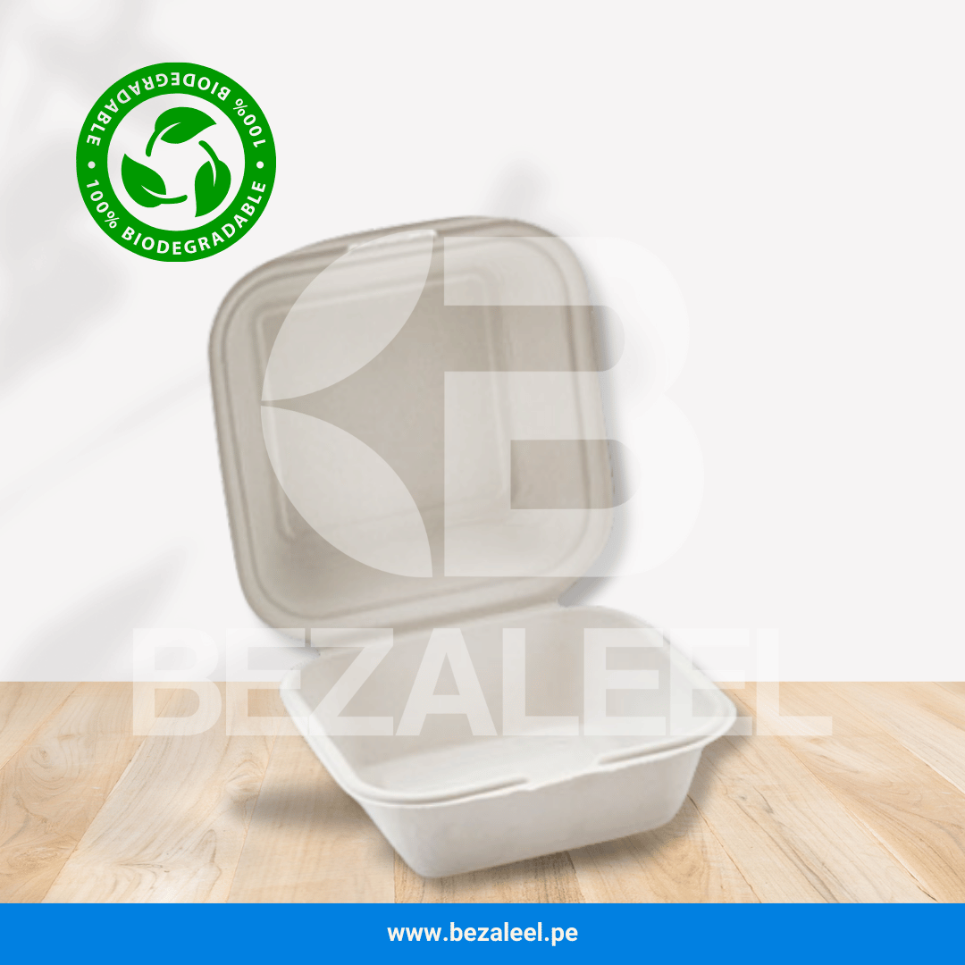 CONTENEDOR 4 BIOFORM FIBRA - BAGAZO DE CAÑA - Imagen 2