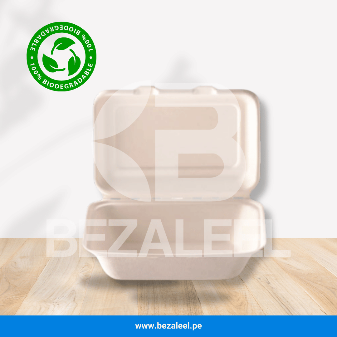 Portacomidas 600 h1 - BAGAZO DE CAÑA - Imagen 2