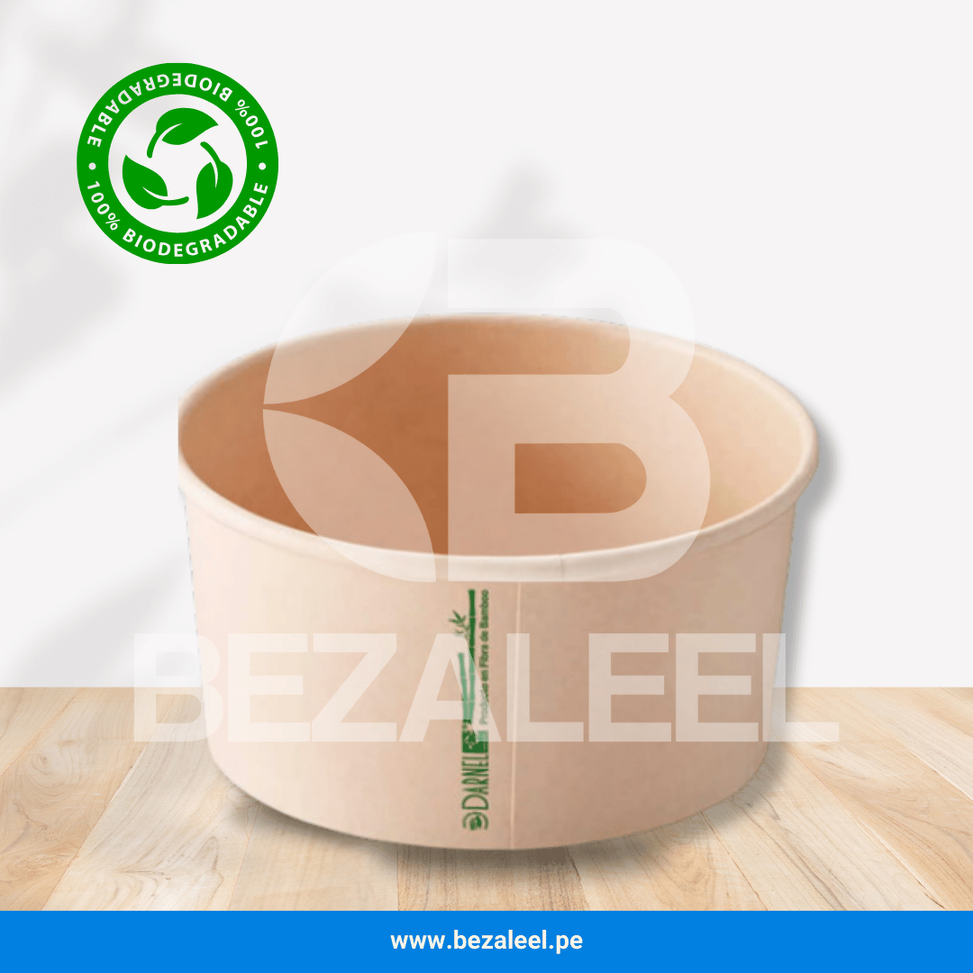 Bowl de Bamboo 1000 cc - BAGAZO DE CAÑA - Imagen 2
