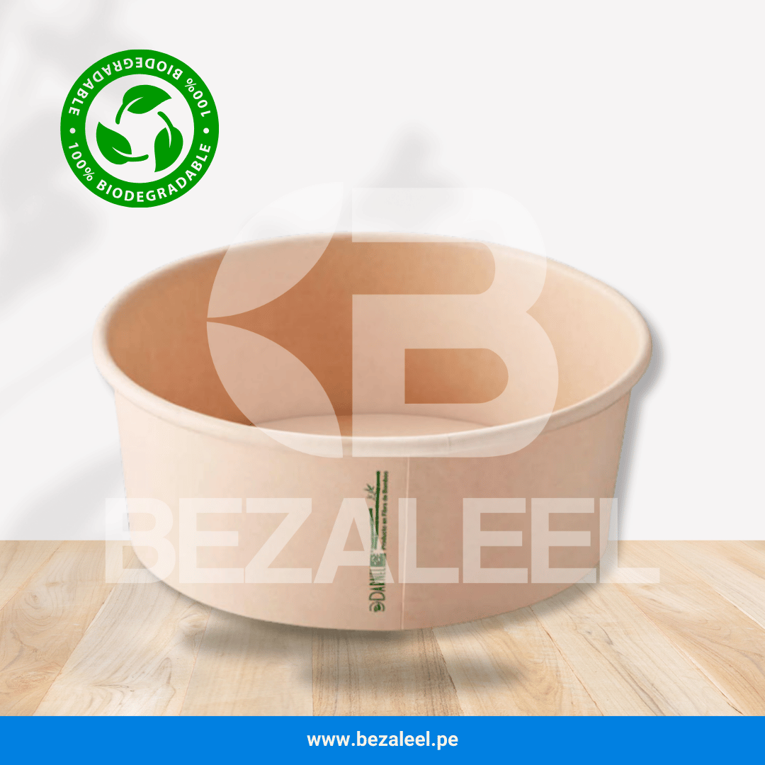 Bowl de Bamboo 1300 cc - BAGAZO DE CAÑA - Imagen 2
