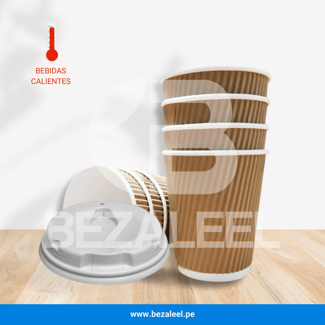 VASOS CORRUGADOS - BEBIDAS CALIENTES - Imagen 2