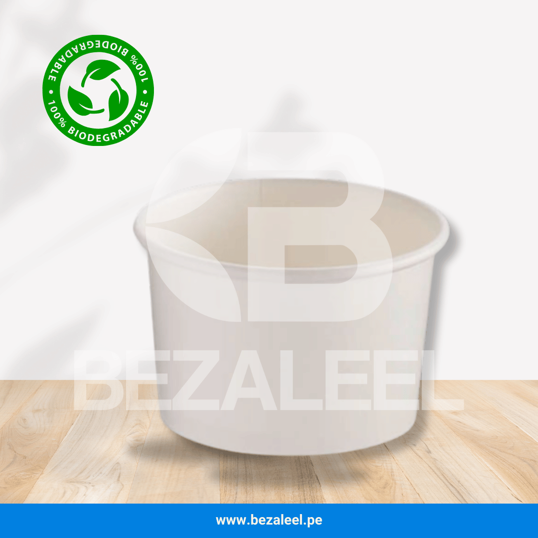 Bowl Naturals 4 oz - BIOFORM BLANCO - Imagen 2