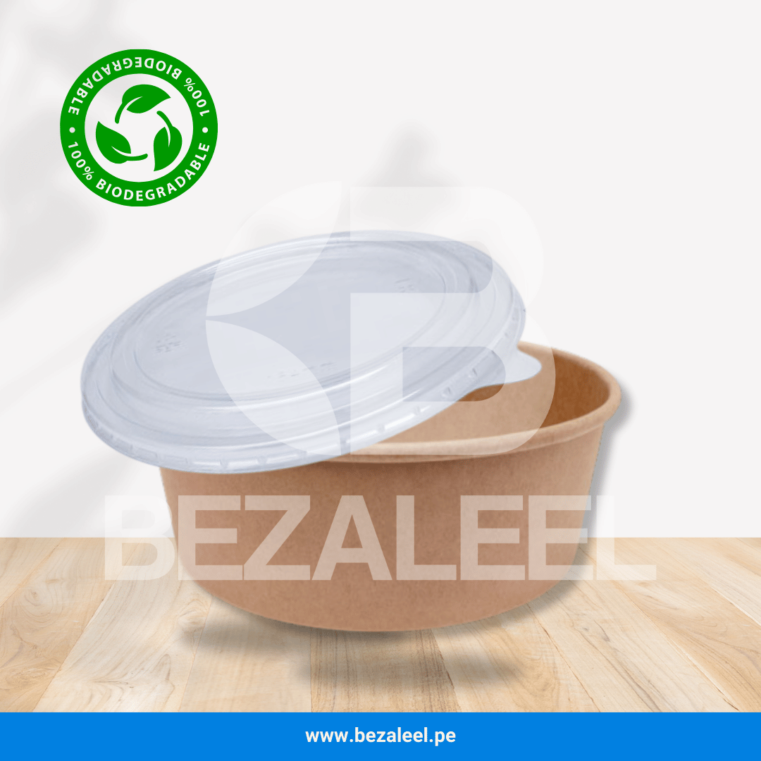 BOWL BIOFORM 44 OZ - CARTÓN KRAF - Imagen 2