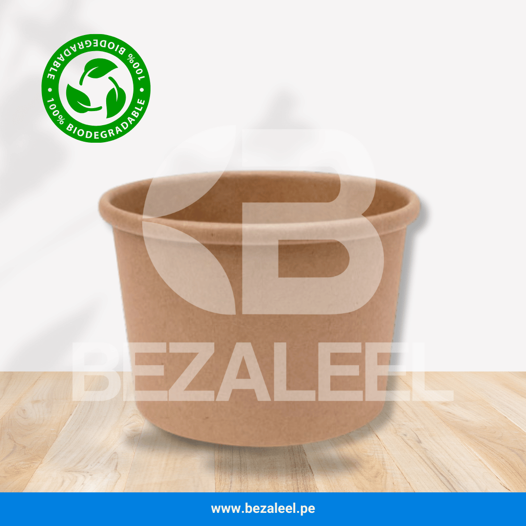 BIOFORM CIRCULAR 12 OZ - CARTÓN KRAF - Imagen 2