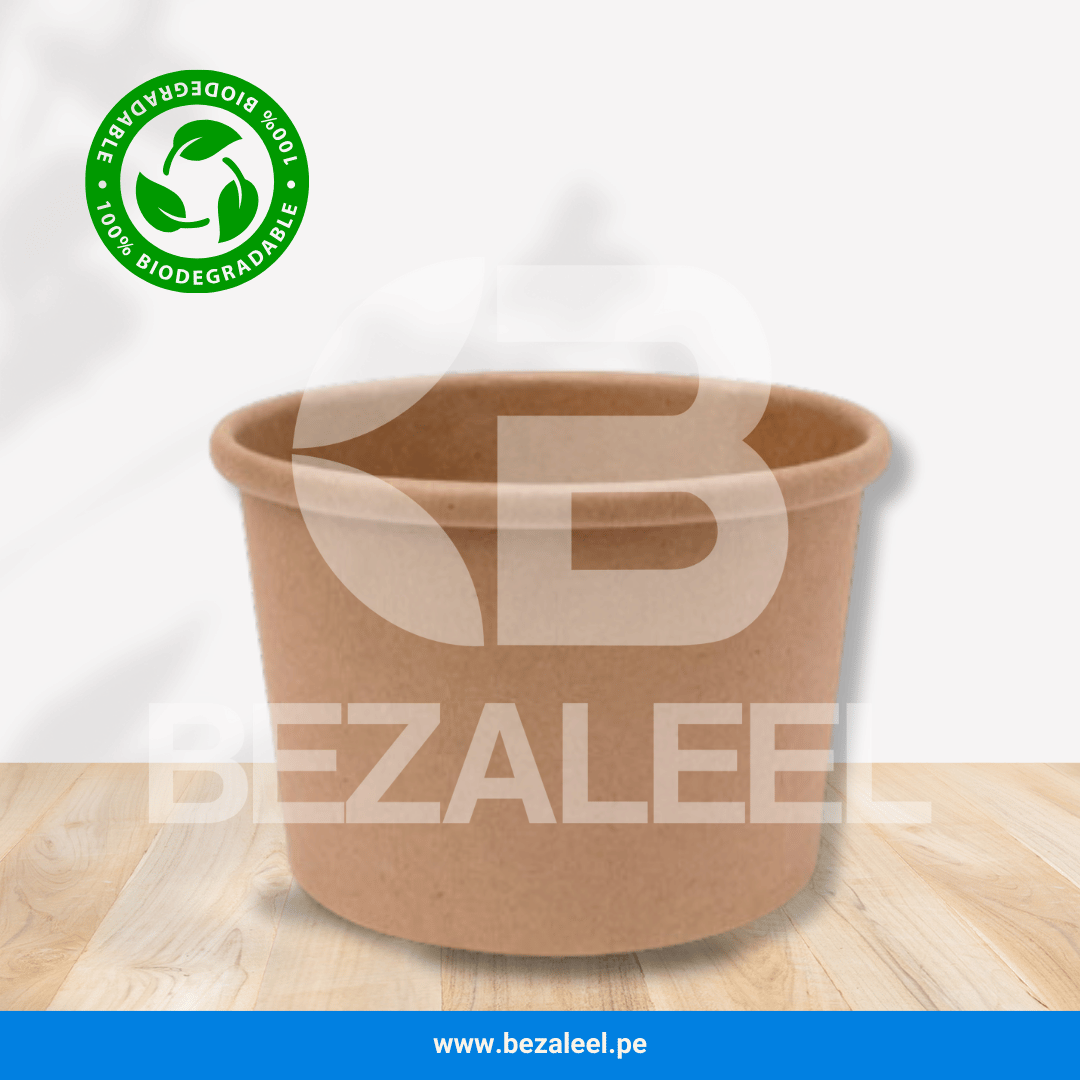 BIOFORM CIRCULAR 8 OZ - CARTÓN KRAF - Imagen 2